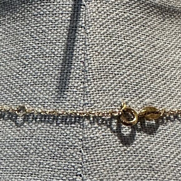 Radiance by Absolute™ Simulated Diamond Pavé Daisy Chain Necklace, 16-18” long - Picture 7 of 11